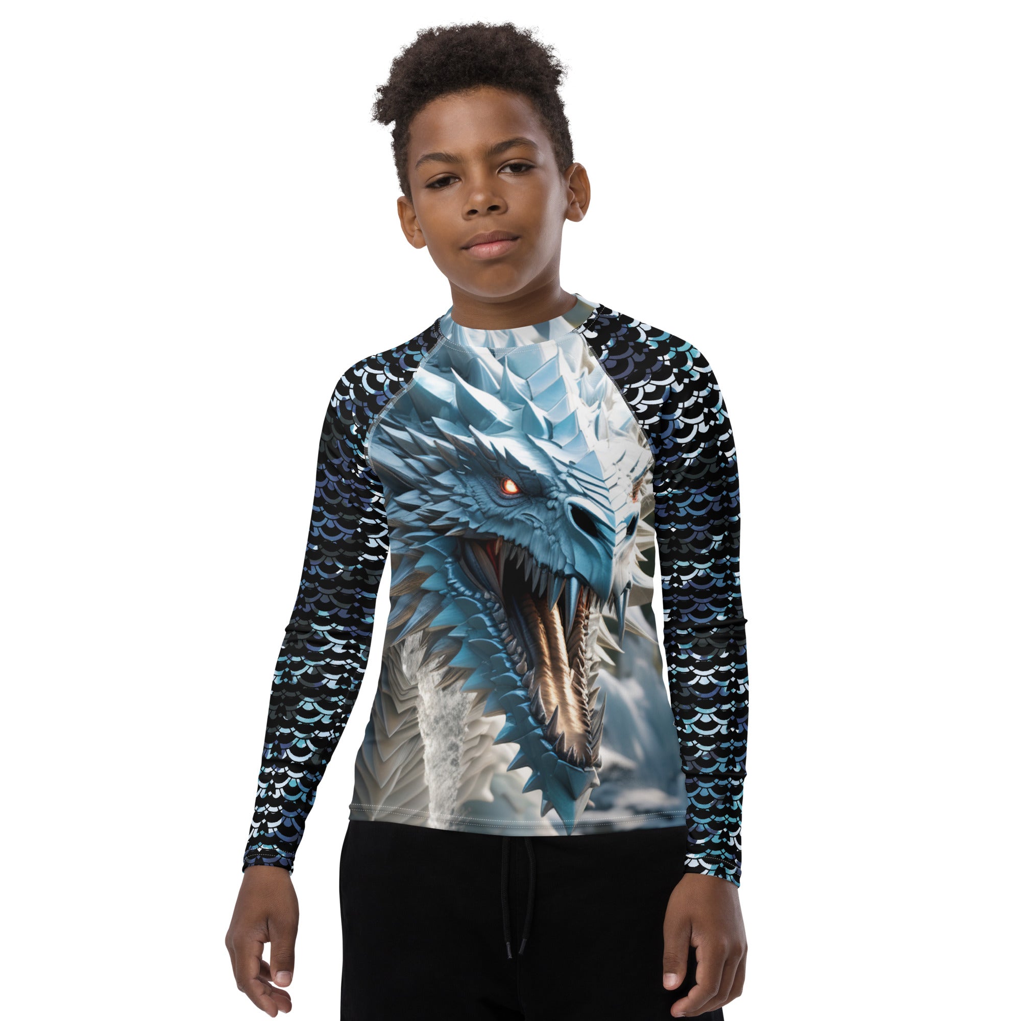 Youth Ice Dragon Rash Guard