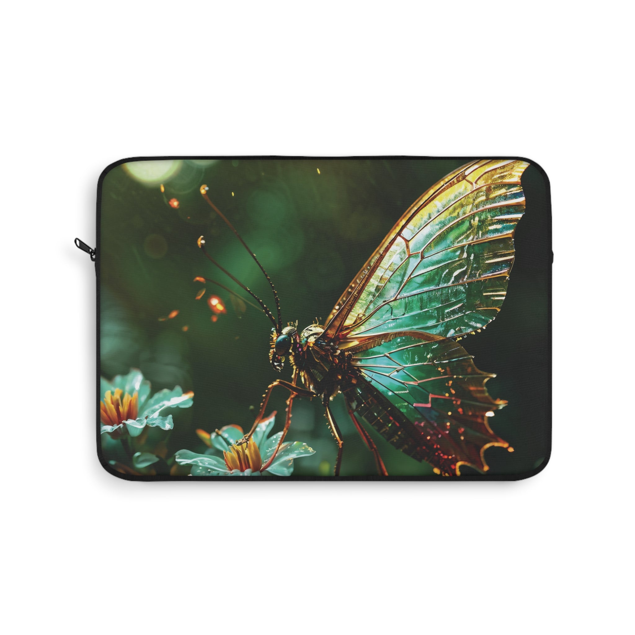 Glass Butterfly Laptop Sleeve