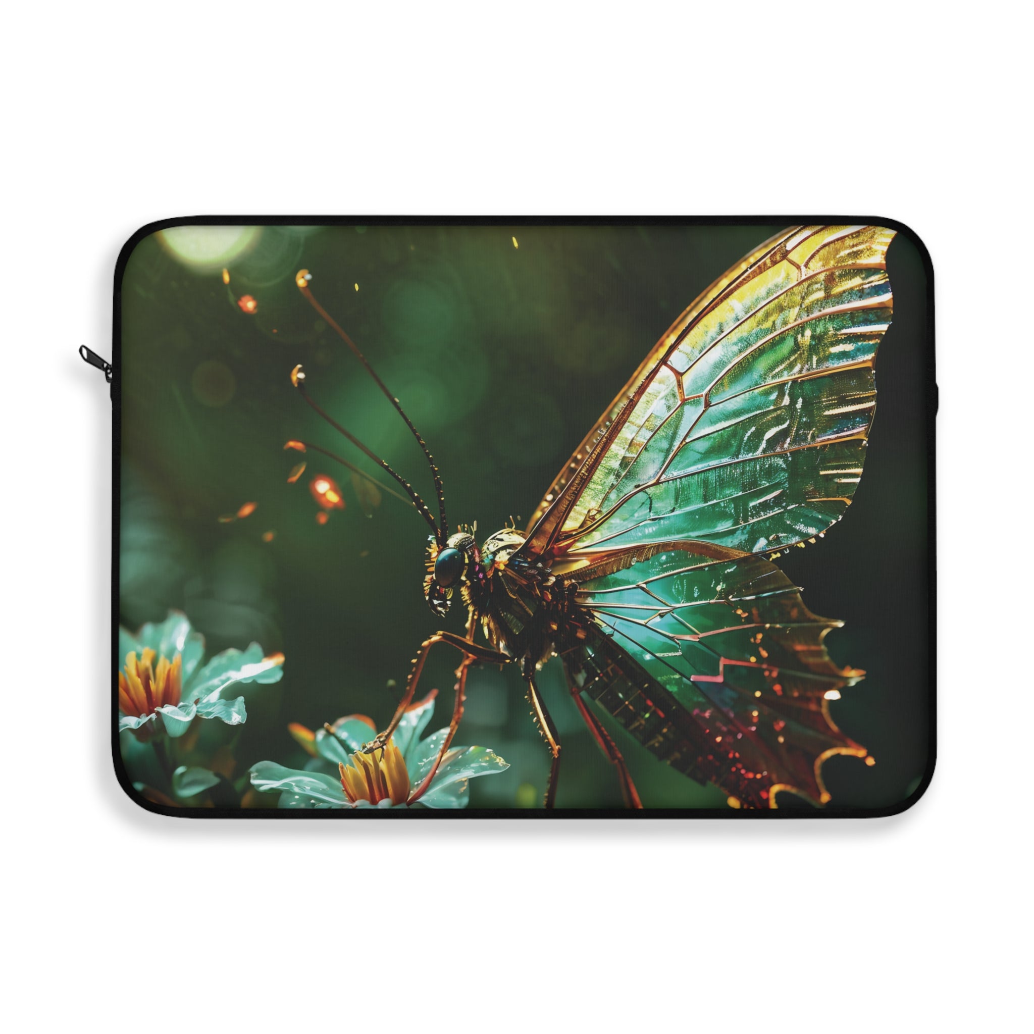 Glass Butterfly Laptop Sleeve