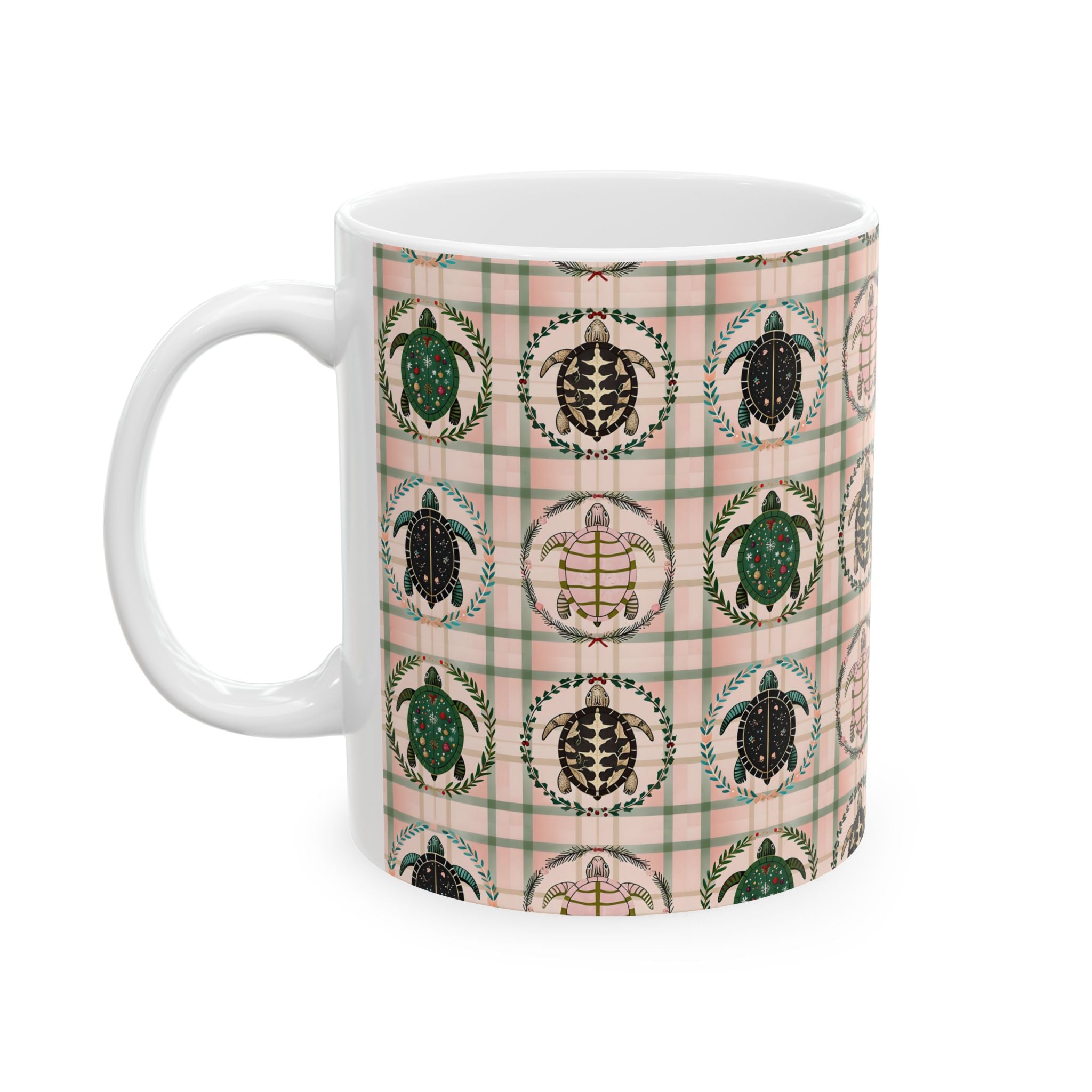 Christmas Turtle Coffee Mug