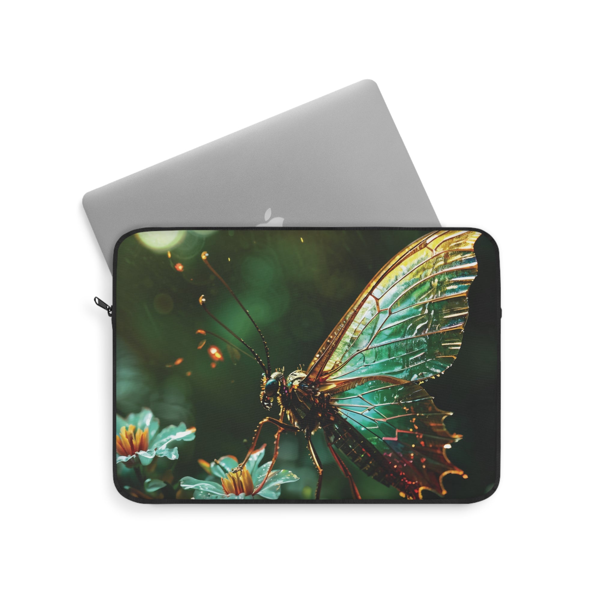 Glass Butterfly Laptop Sleeve