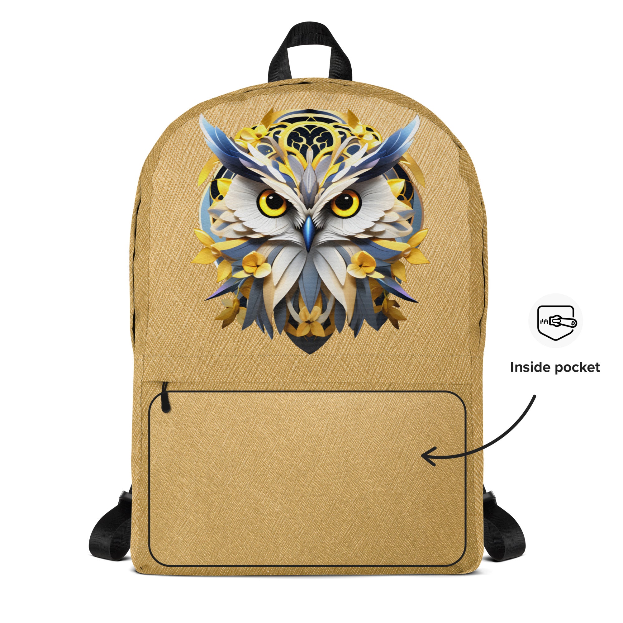 Owl Gold Backpack