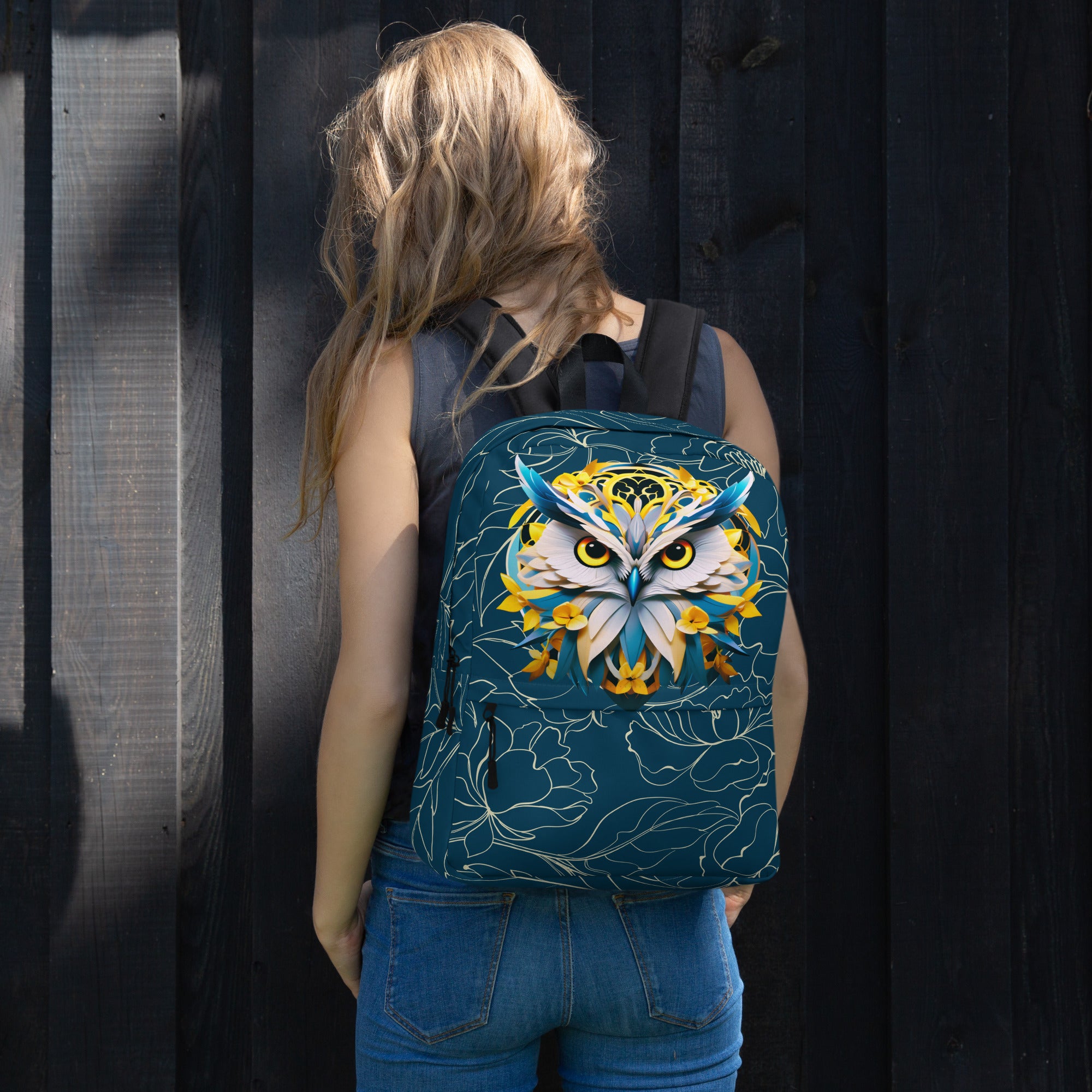 Owl Flower Backpack