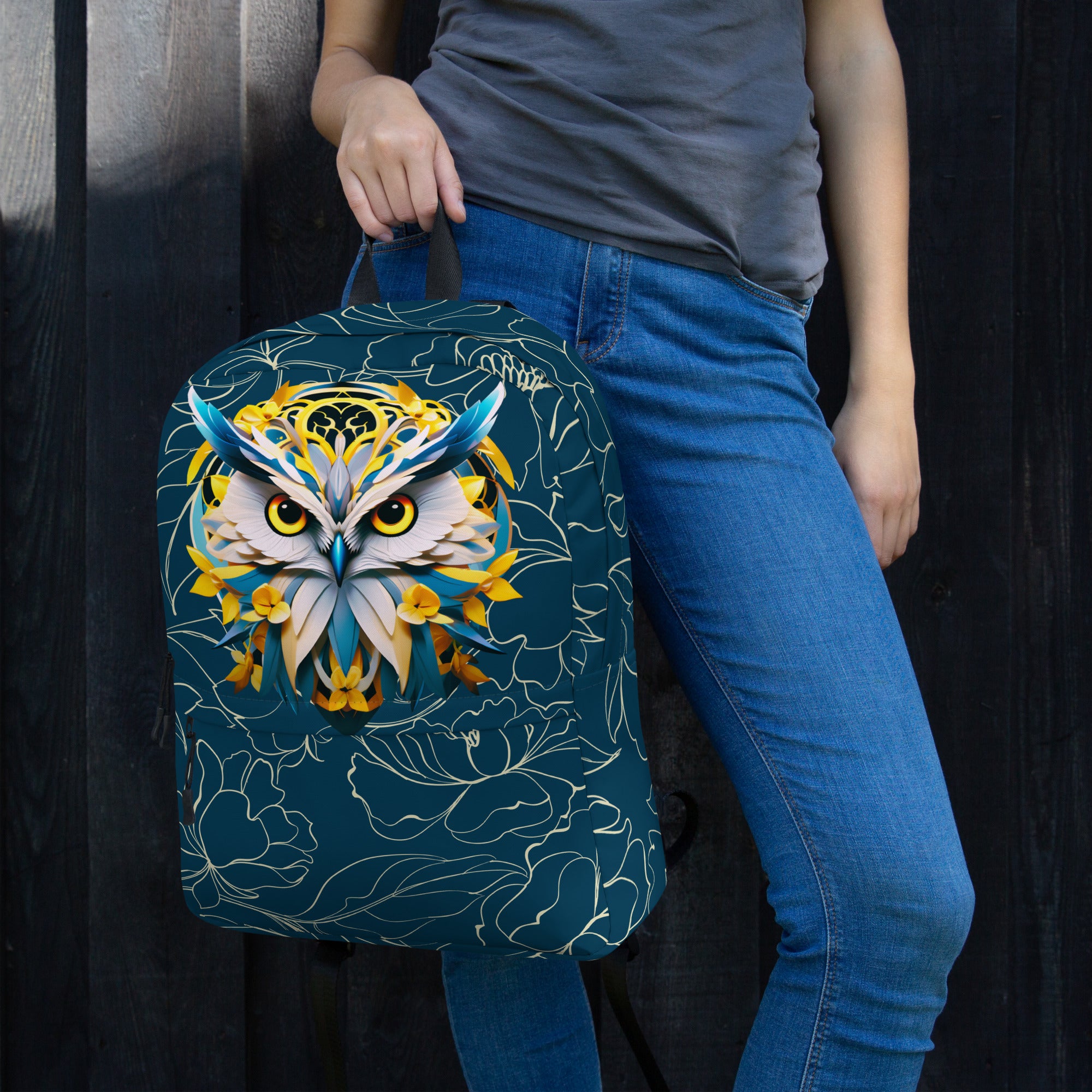 Owl Flower Backpack