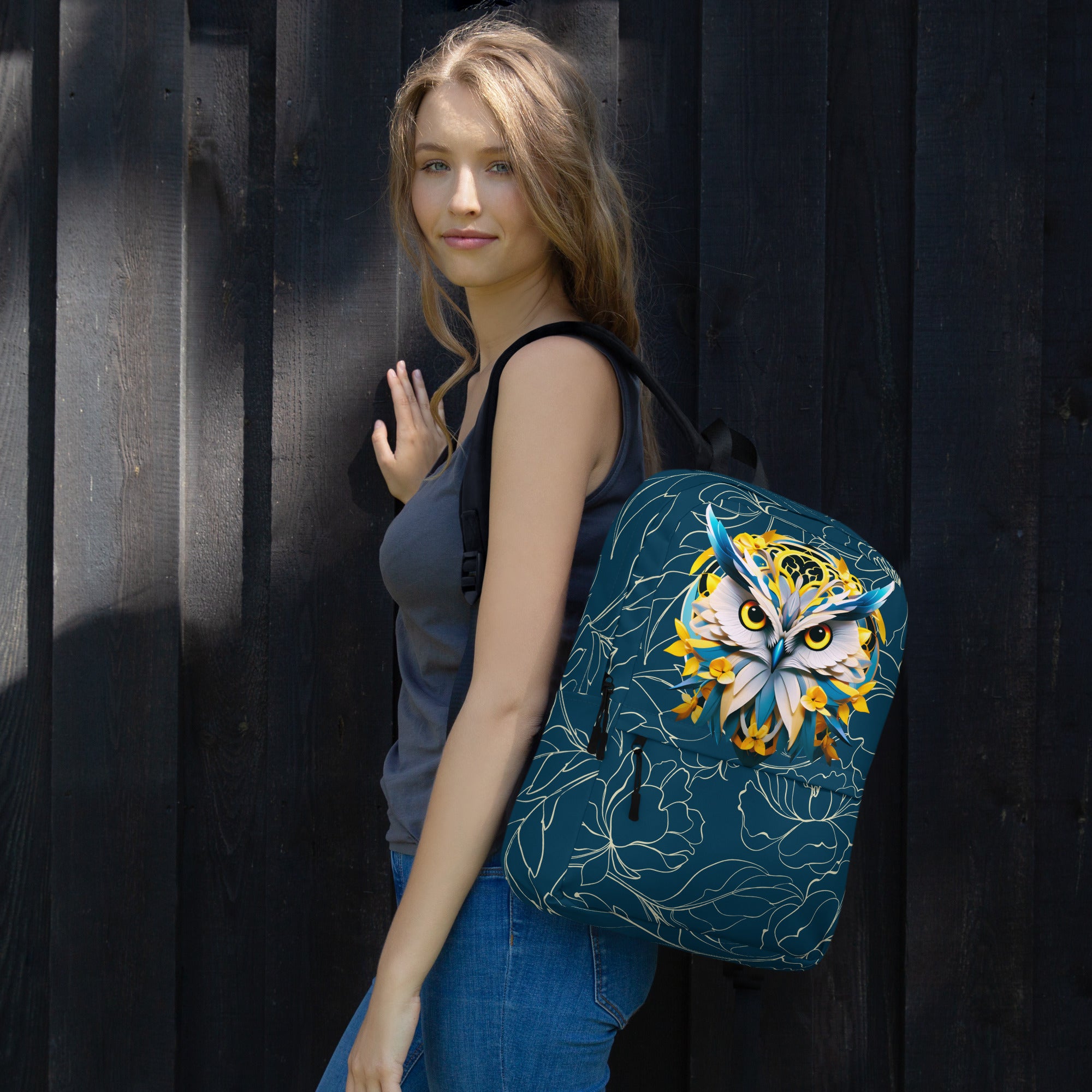 Owl Flower Backpack