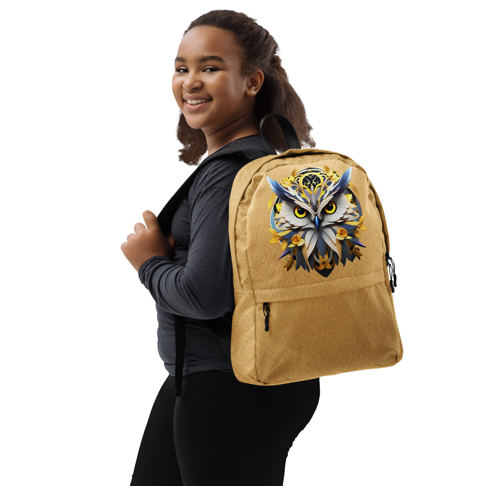 Owl Gold Backpack