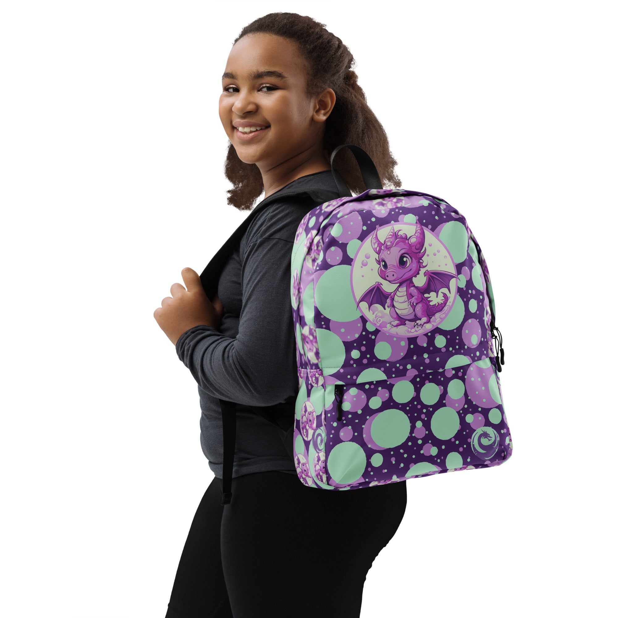 Nora Bubbles Medium Backpack with Front Pocket