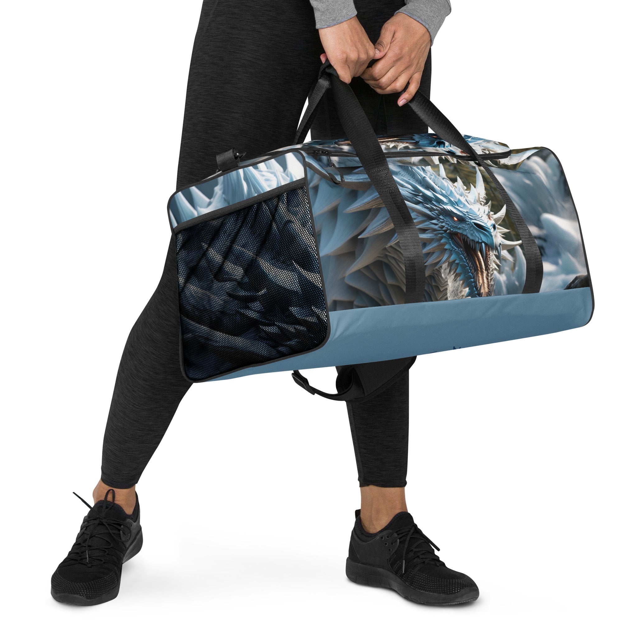 Ice Dragon Luggage - Large, Soft-Sided