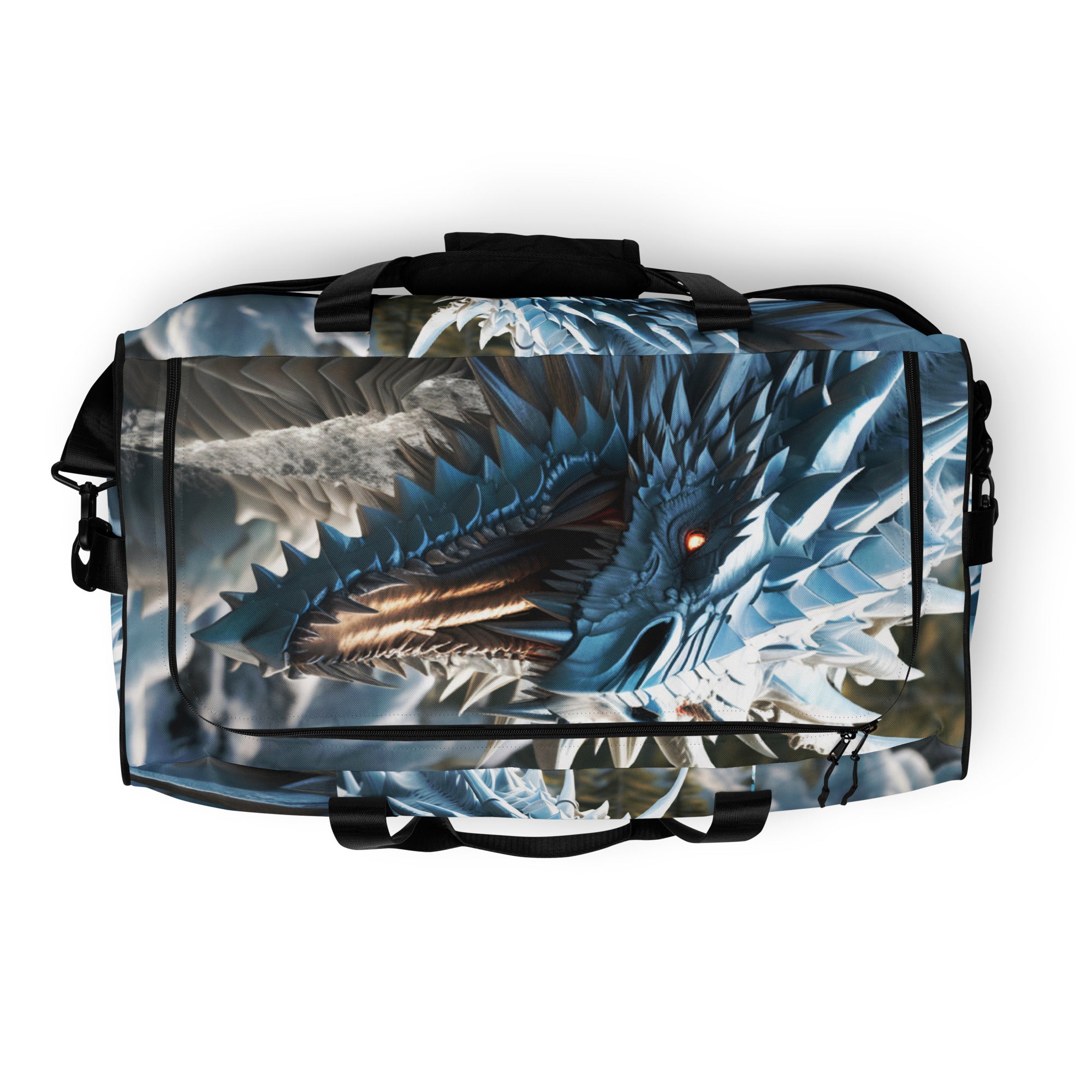 Ice Dragon Luggage - Large, Soft-Sided