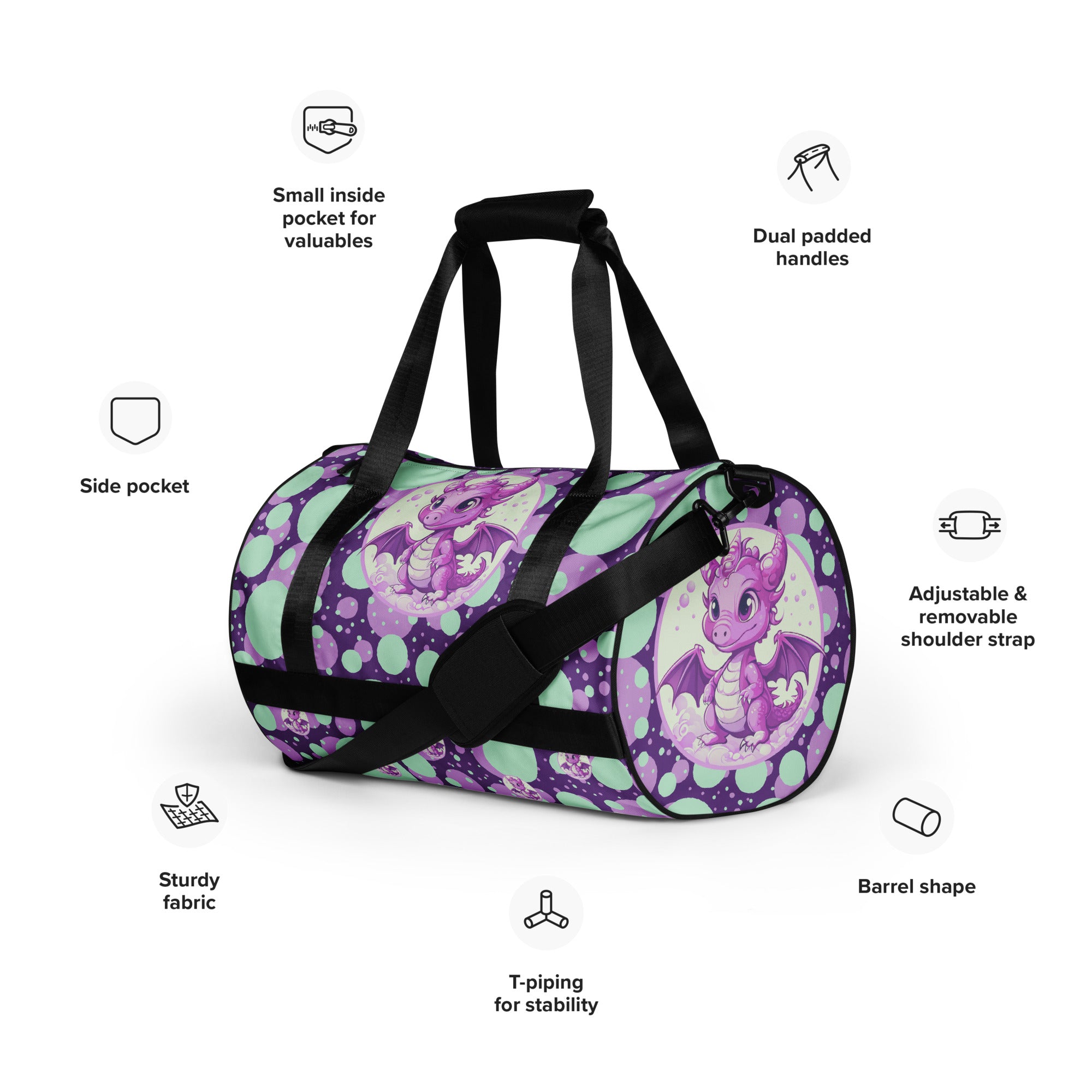 Nora Bubbles Gym Bag