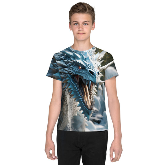 Ice Dragon youth crew neck t-shirt