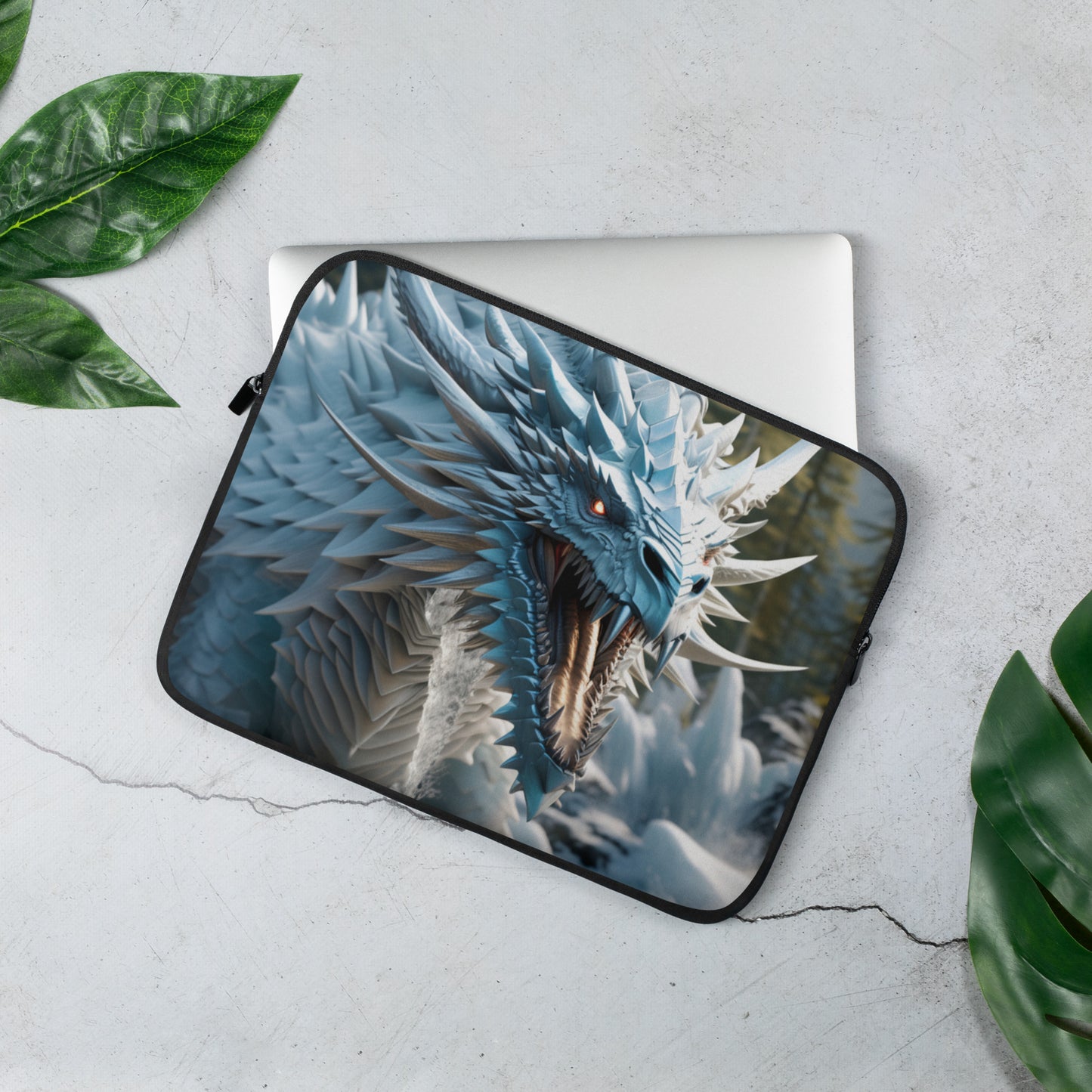 Ice Dragon Laptop Sleeve