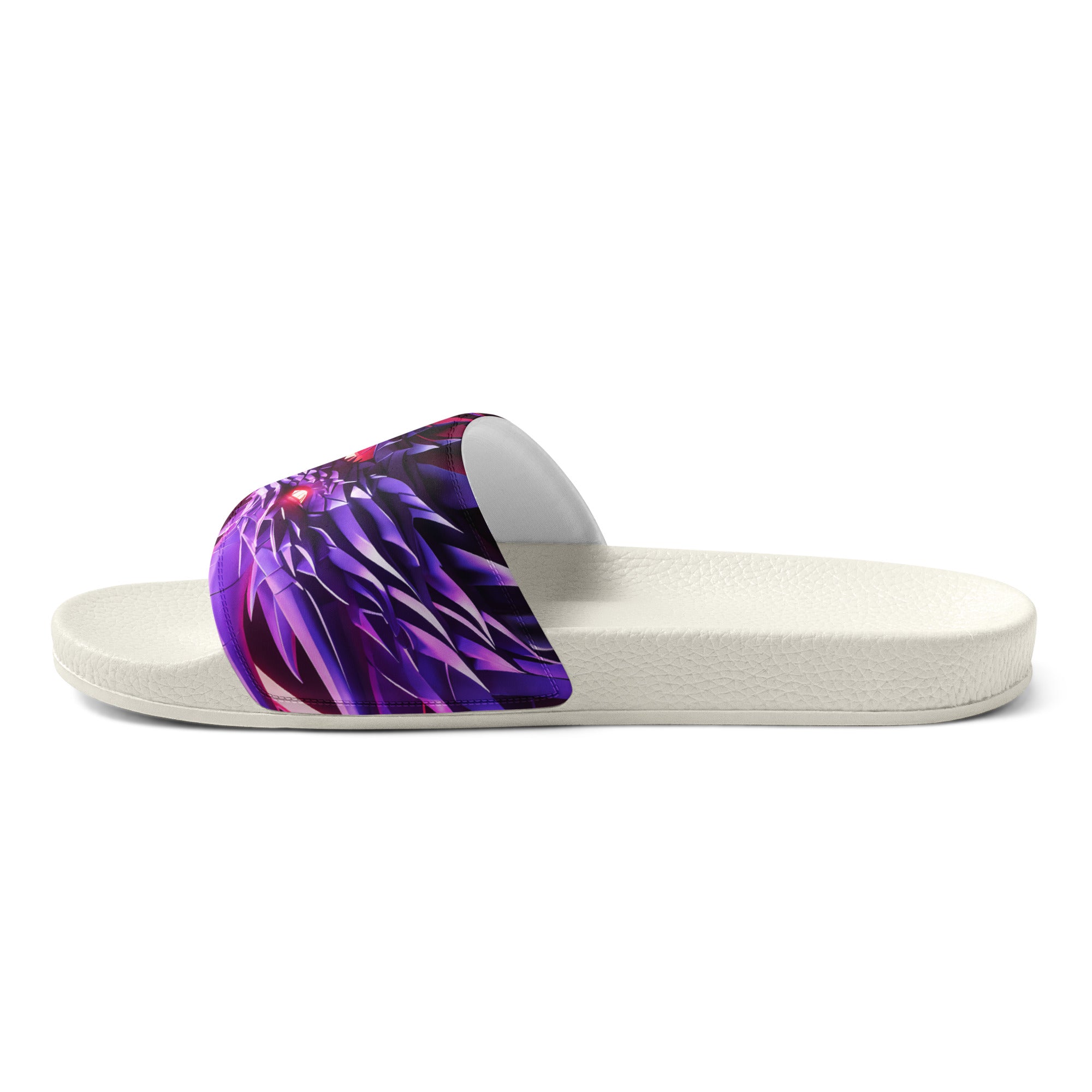 Electric Purple Dragon Men’s Slides