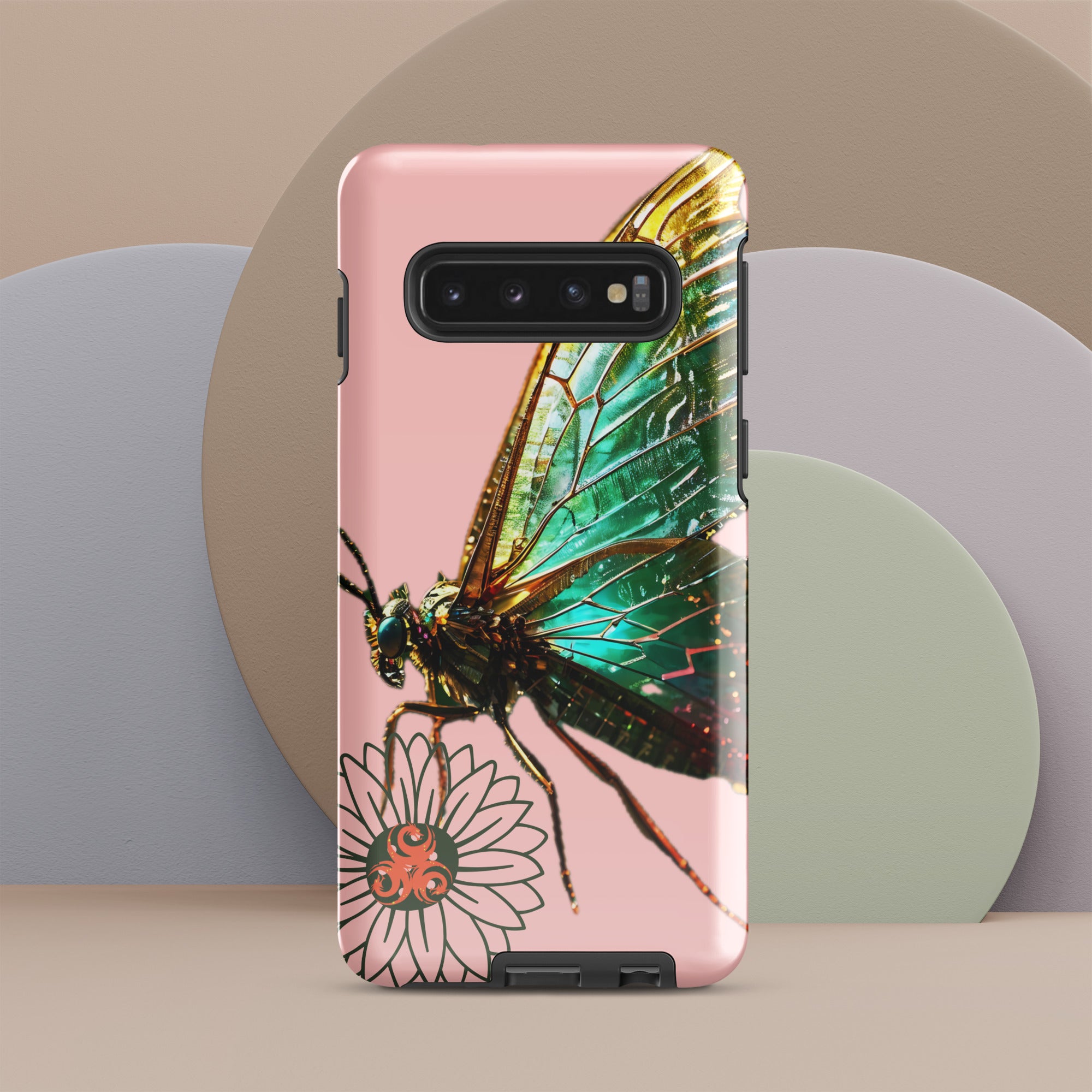 Glass Butterfly Tough case for Samsung®