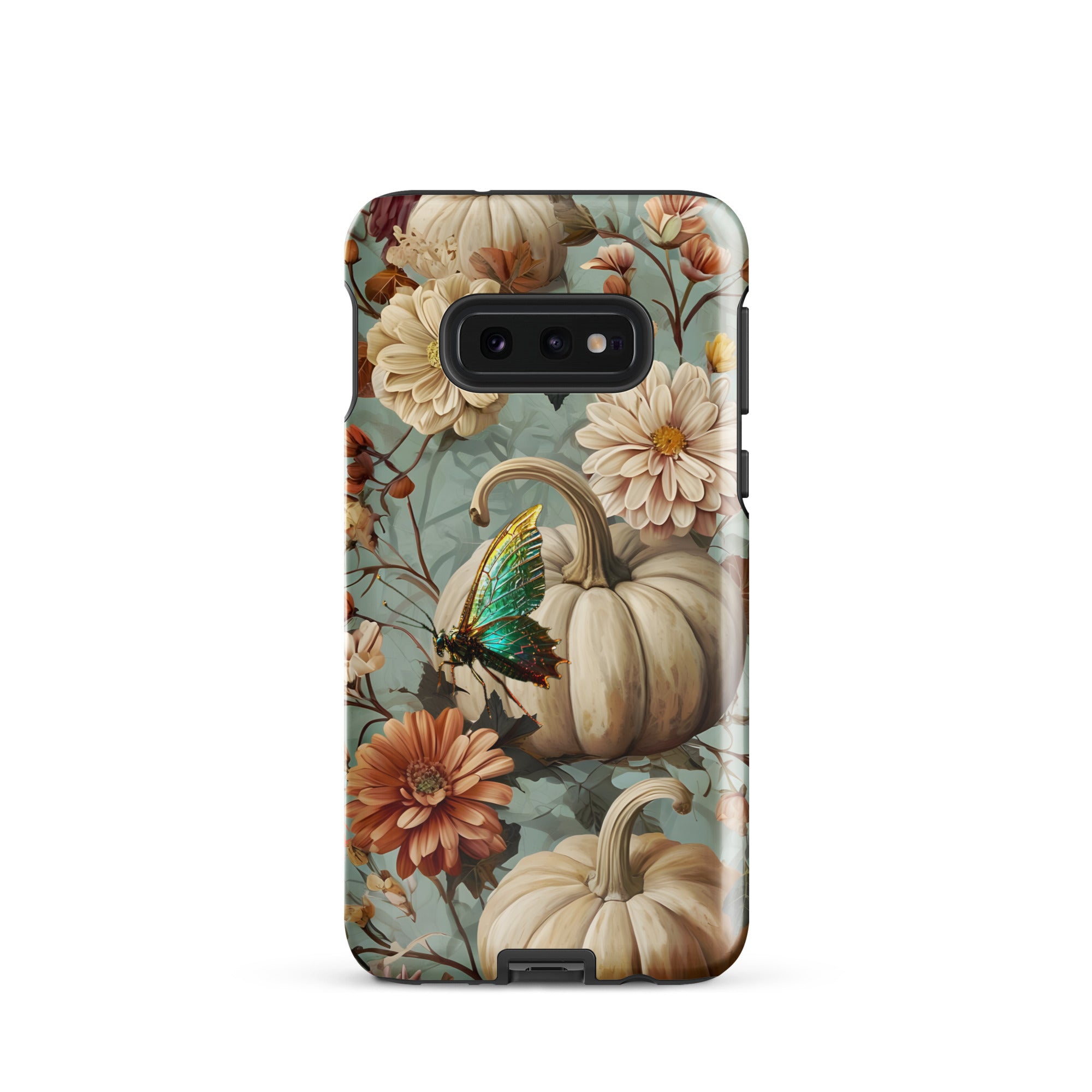 Fall Floral Butterfly and Pumpkin Tough case for Samsung®